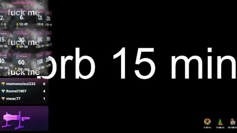 Snapshot of danee_19 chatting on 12.20.24 Daniela online show from 12.20.24