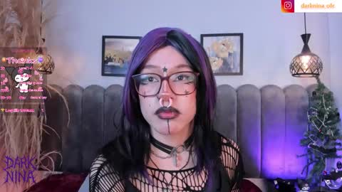 Snapshot of dark_nina_ chatting on 11.15.25 Nina online show from 11.15.25