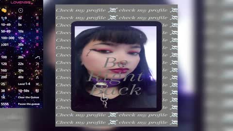 Snapshot of darkling_b chatting on 01.19.25 Camila online show from 01.19.25