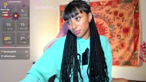 Snapshot of demeter__ chatting on 02.19.25 demeter__ online show from 02.19.25