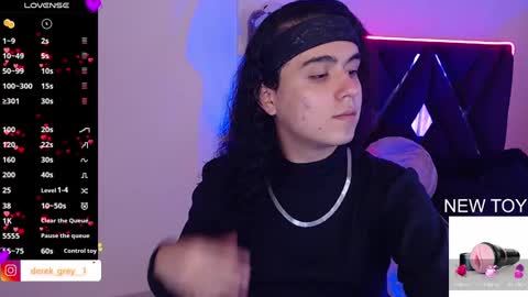 Snapshot of derek_grey1 chatting on 02.19.25 Derek independent online show from 02.19.25