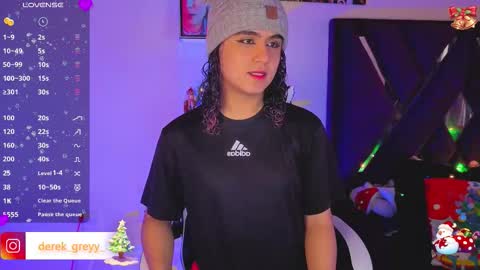 Snapshot of derek_grey1 chatting on 12.14.25 Derek independent online show from 12.14.25