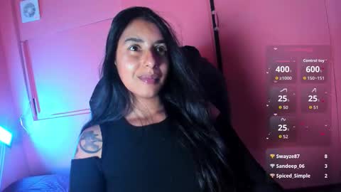 Snapshot of desi_latin chatting on 11.29.25 NTMY guys im a kinda desi from Medellin online show from 11.29.25
