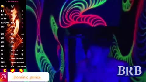 DOMINIC PRINCE   online show from 10.12.25