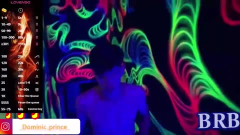 DOMINIC PRINCE   online show from 10.13.25