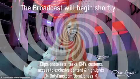 DomLioness online show from 01.24.25