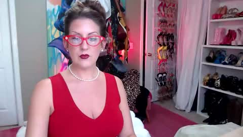 Snapshot of dommetomorrow chatting on 12.16.25 DommeTomorrow online show from 12.16.25