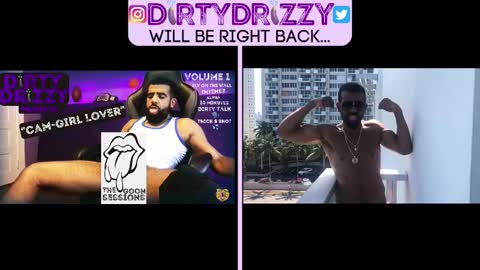 Snapshot of drizzys_room chatting on 10.10.25 DirtyDrizzy online show from 10.10.25