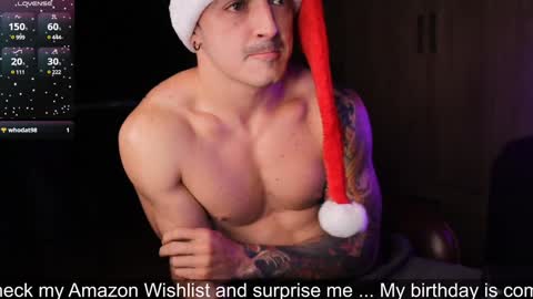 Snapshot of duke_j chatting on 12.16.24 DUKE J online show from 12.16.24