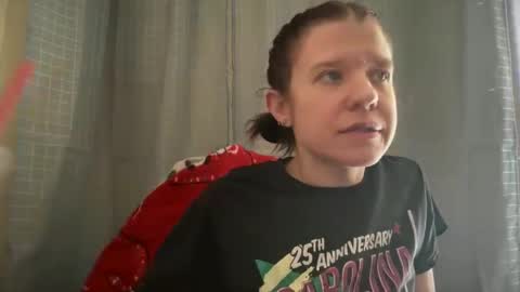 Snapshot of ebony8ivory chatting on 02.21.25 americnbarbie online show from 02.21.25