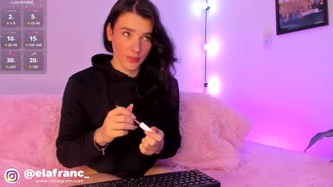 Elaia franco online show from 02.10.26