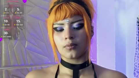 Snapshot of elektra_petite chatting on 01.27.25 ELEKTRA hii my birthday is tomorrow but I will celebrate it on Sunday Ill wait for you online show from 01.27.25