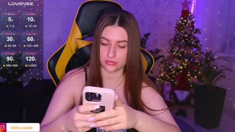 Snapshot of elinkalove chatting on 12.23.24 Elina online show from 12.23.24