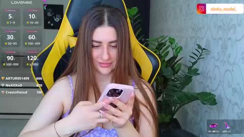 Snapshot of elinkalove chatting on 03.08.25 Elina online show from 03.08.25