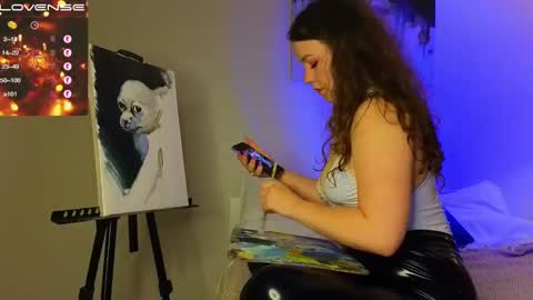 artist Emily online show from 12.21.24