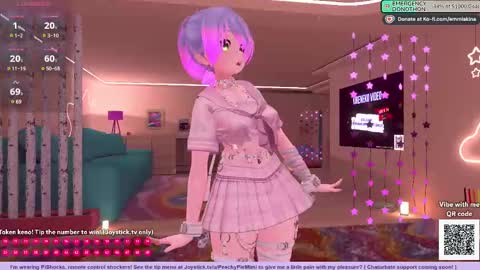 Snapshot of emmiakina chatting on 02.02.25 Emmi Akina online show from 02.02.25