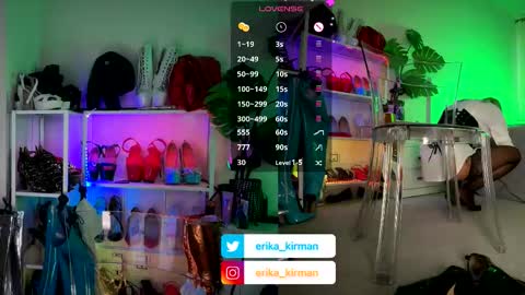 Erika      online show from 10.07.25