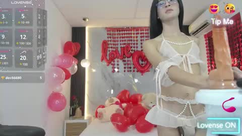 Snapshot of estephany_doll chatting on 02.15.25 Estephany online show from 02.15.25
