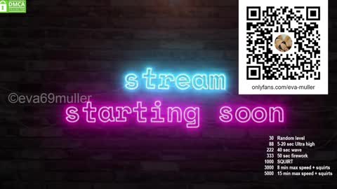 Eva  next show  8pm CEST AMST online show from 12.17.24