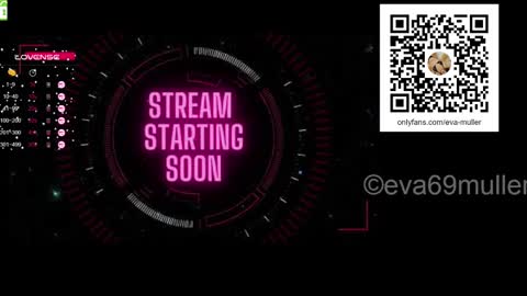 Eva  next show  8pm CEST AMST online show from 02.11.25