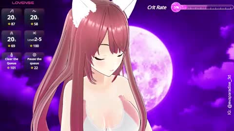 Snapshot of eva_3d chatting on 02.14.25 Eva online show from 02.14.25