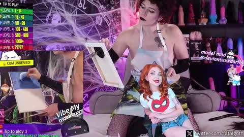  Lily  Waifu  online show from 10.04.25