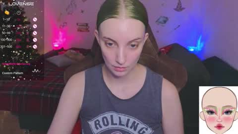 Snapshot of fluffy_muffin3 chatting on 11.26.25 Agatha online show from 11.26.25