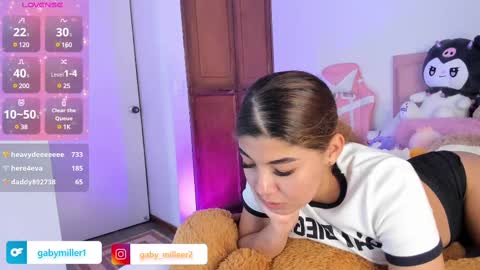 Snapshot of gabriela_miller2 chatting on 02.27.25 Gaby online show from 02.27.25