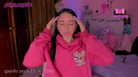 gabyye capprins online show from 02.02.26