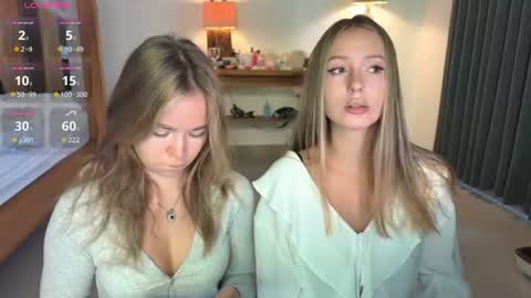 Mary  Blonde and Kira brunette online show from 08.07.26