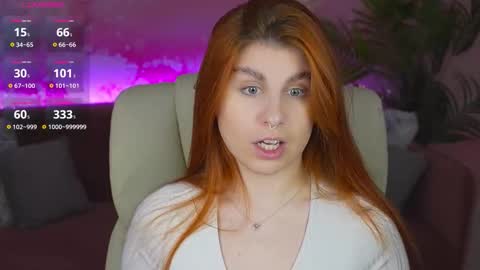 Snapshot of gingerrpink chatting on 01.10.26 Ginger Pink online show from 01.10.26