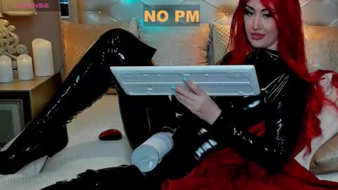 Goddess Evangeline online show from 09.23.25