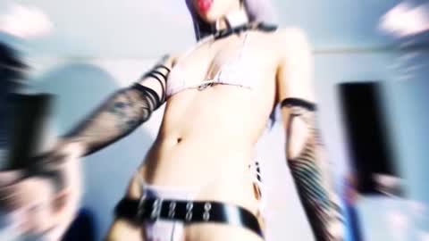 Snapshot of gothicute chatting on 10.06.25 online show from 10.06.25