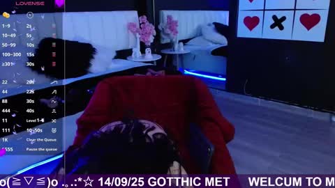 Snapshot of gotthic_met chatting on 09.16.25 Meredith Alessandra online show from 09.16.25
