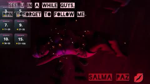 SALMA  online show from 12.28.24