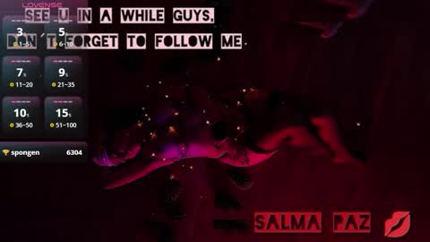 SALMA  online show from 02.01.25