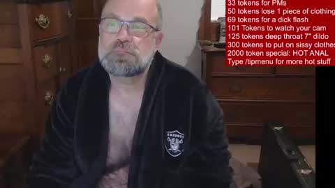 Snapshot of hairydaddybear69 chatting on 06.25.26 HairyDaddyBear69 online show from 06.25.26