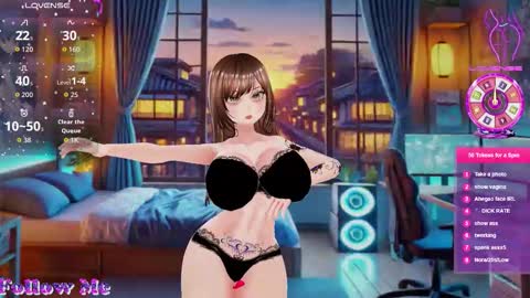 Snapshot of hanaedamgirl chatting on 02.06.26 Hanae online show from 02.06.26