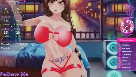 Snapshot of hanaedamgirl chatting on 02.13.26 Hanae online show from 02.13.26