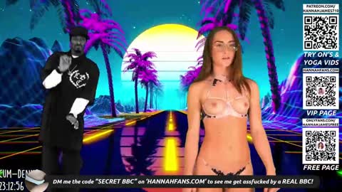Hannah James online show from 11.06.25