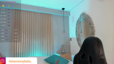 Snapshot of harmonybabe_ chatting on 01.24.25 Harmony online show from 01.24.25