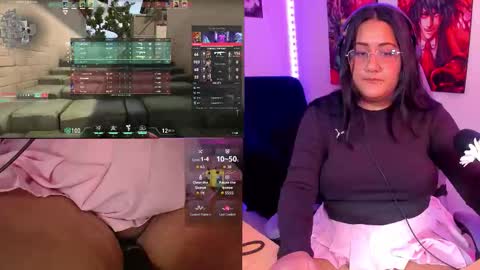 Snapshot of haruu2 chatting on 10.28.25 karen online show from 10.28.25