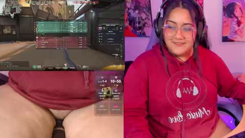 Snapshot of haruu2 chatting on 10.29.25 karen online show from 10.29.25