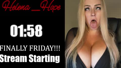 Helena Hope online show from 11.07.25