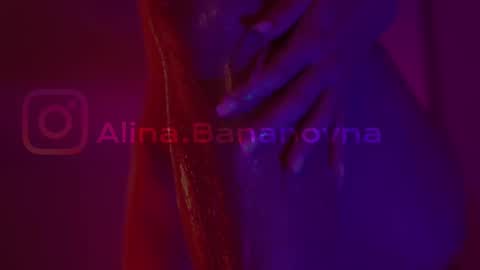 Snapshot of heybanan chatting on 02.16.25 Alina online show from 02.16.25
