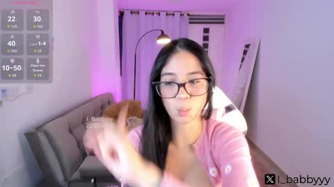 Snapshot of i_babbyyy chatting on 09.23.25 Helloouu im Abigail call me Abi MY NEW SHEDULE IS 1030PM online show from 09.23.25