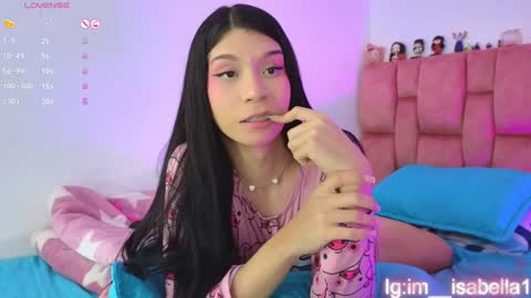 Snapshot of im__isabella chatting on 12.24.24 Isa Vasquez online show from 12.24.24