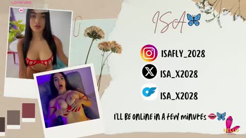 Snapshot of isamonroee chatting on 03.07.25 Isa Monroee online show from 03.07.25