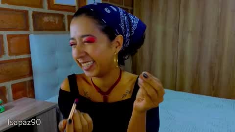 Snapshot of isapaz90 chatting on 10.24.25 Isabela Paz online show from 10.24.25