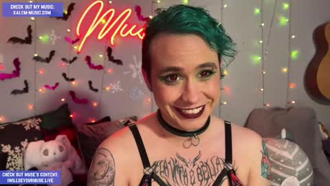 Snapshot of iwillbeyourmuse chatting on 12.05.25 Muse hethey online show from 12.05.25